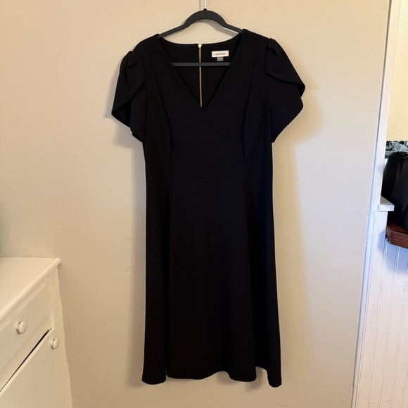 Calvin Klein Black Cocktail Dress - Picture 1 of 6